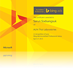 Accredited Professional bing ads
