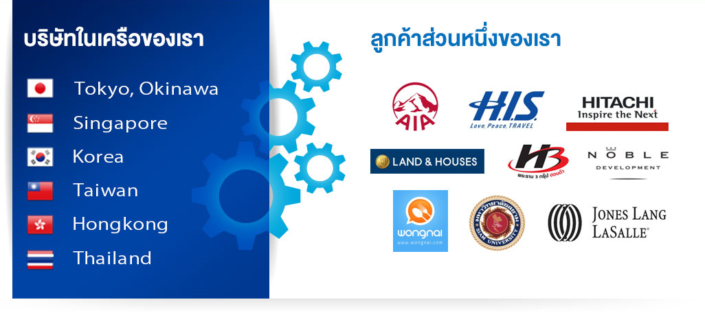 บริษัทในเครือ, ลูกค้าส่วนหนึ่งของเรา