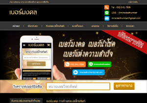 ตัวอย่างเว็บสำเร็จรูปด้วย WordPress 1